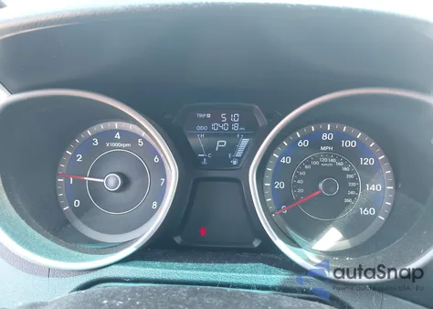 2012 Hyundai Elantra Limited (Ulsan Plant) из США, поврежденный, VIN KMHDH4AE8CU449009